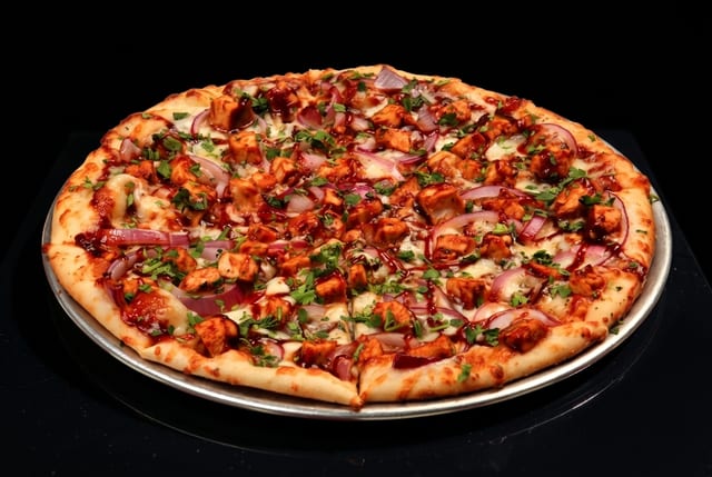 14 in California Zephyr Pizza.