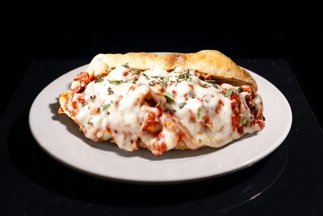 Chicken Pesto Grinder.