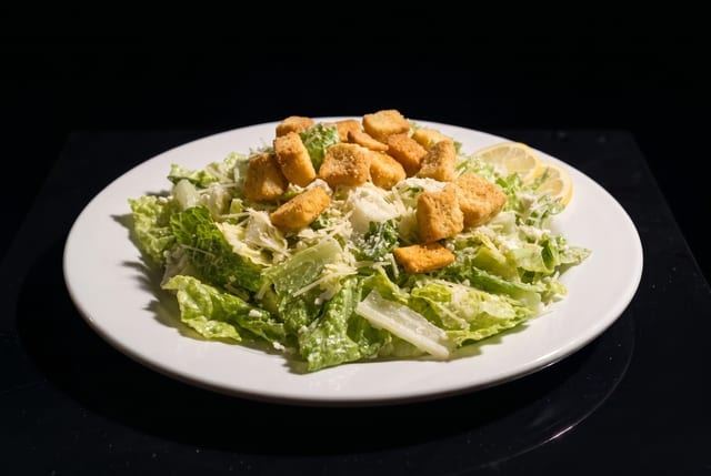 HALF Caesar Salad.