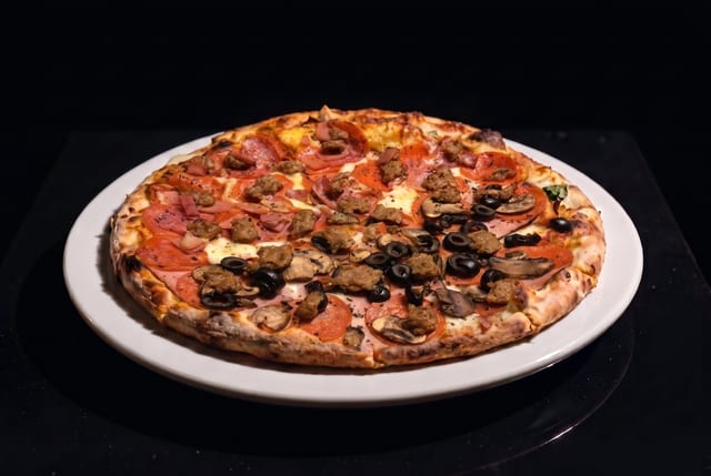 Gluten Free Custom Pizza.