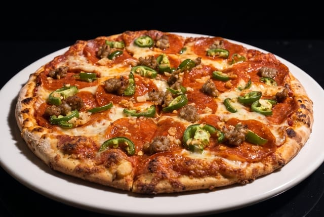 14 in Chihuahua Al Pacifico Pizza.