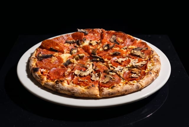 18 in Puffing Billy Pizza.