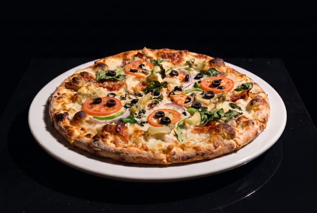 18 in Super Chief Pizza.