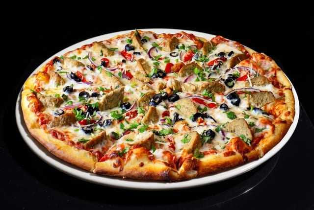 10 in Hurricane Express Pizza.