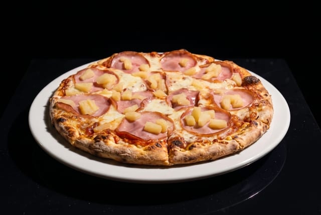 18 in Canadian Pizza.
